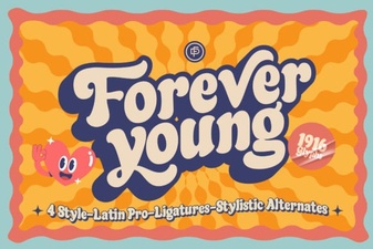 Forever Young Font for Creative Projects and Design