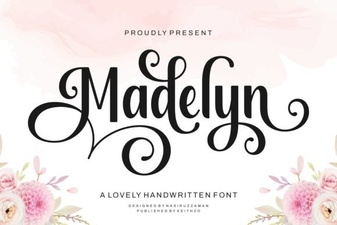 Madelyn Font: Modern Style for Creative Projects