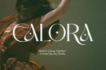 Calora Font: Creative Typography for Modern Design